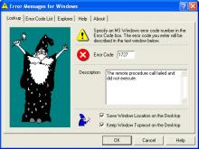 Error Messages for Windows 2.9